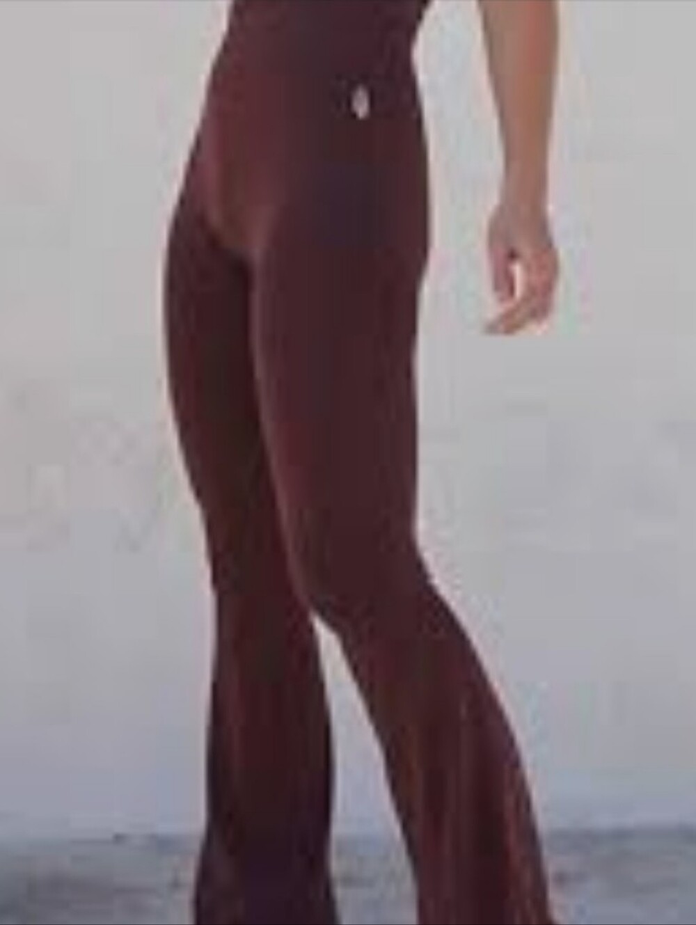 Free People Movement Flare Leggings, Burgundy*NWT * XS